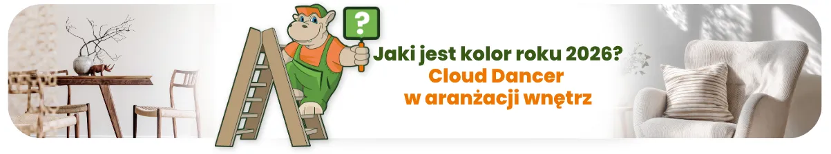 Jaki jest kolor roku 2026? Cloud Dancer w aranżacji wnętrz